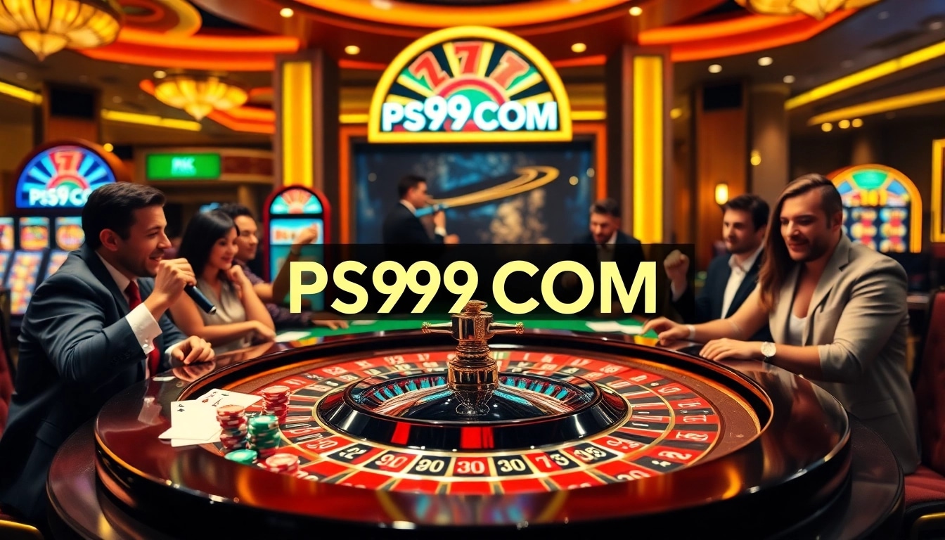 Experience thrilling wins at PS99COM with vibrant casino games and lively players.
