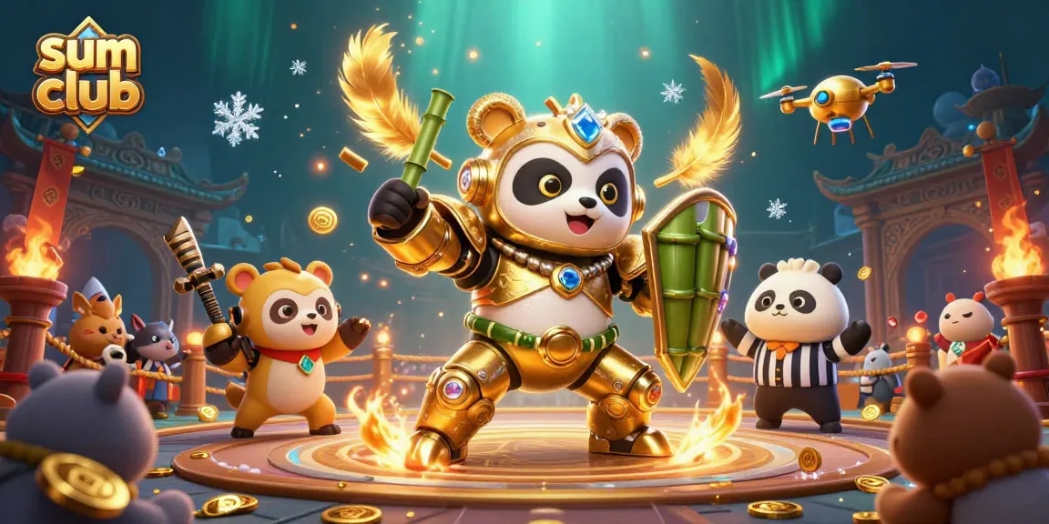 Join the thrilling action at sum club with vibrant gaming adventures and dynamic 3D visuals.