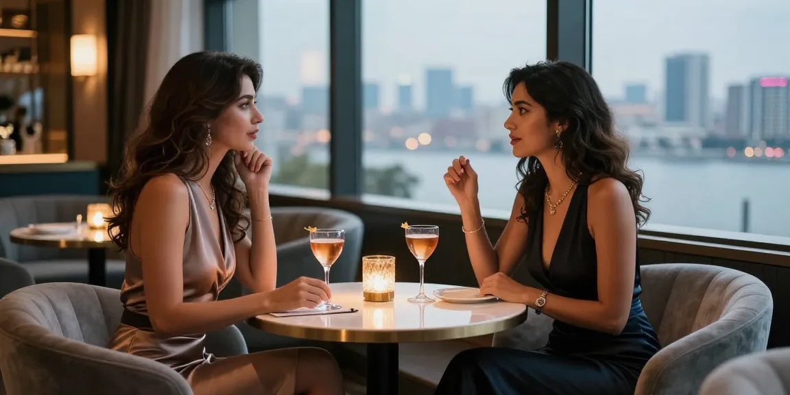 Küçükçekmece escort deneyimi, şık bir akşam yemeği ve zarif bir kadın.