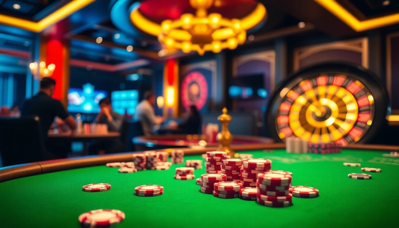 Experience thrilling games at https://f168.vision/ with vibrant casino tables and engaging players.