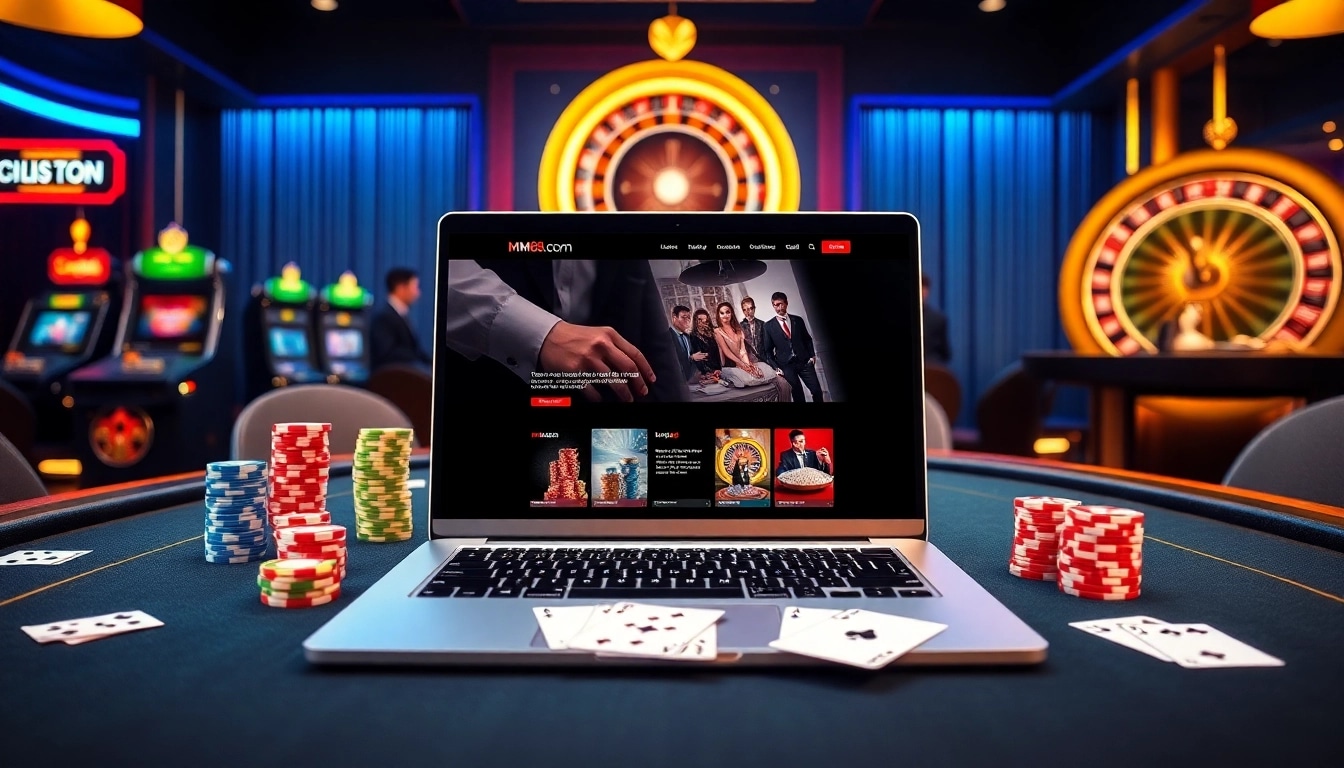 Experience thrilling online gaming at mm88 com with vibrant casino elements and engaging gameplay.