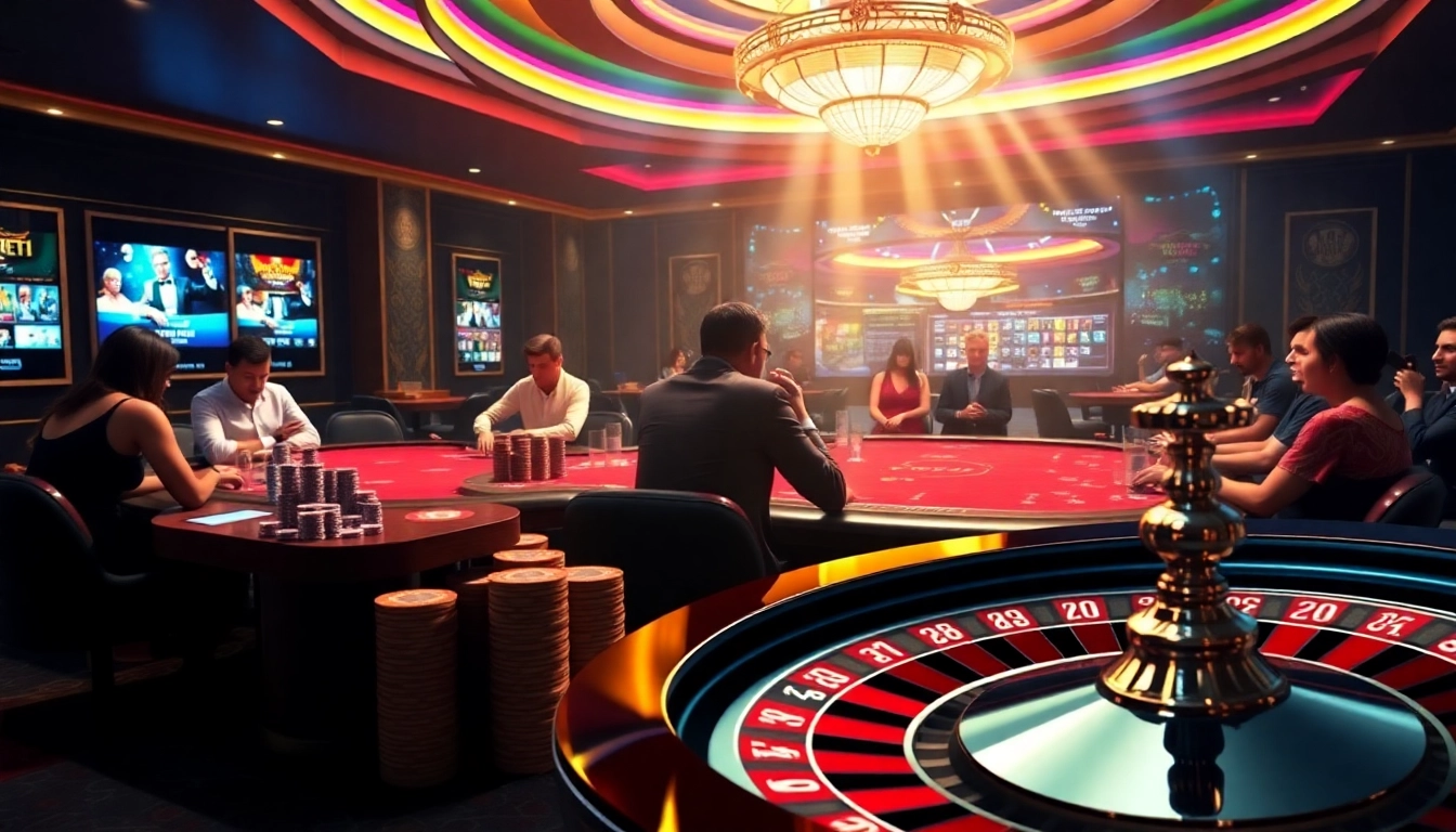 Action-packed gaming at 888new.jpn.com with poker chips and a roulette wheel.