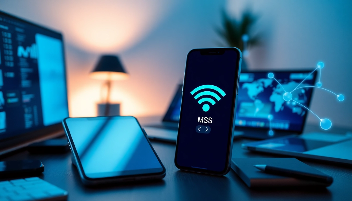 快连官网 app interface displayed on a modern smartphone illustrating fast, secure internet connectivity.